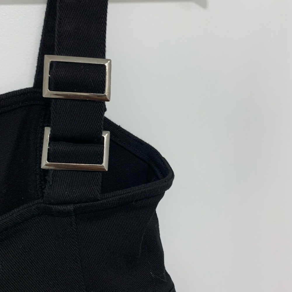 AVA & EVER Black Denim Jumpsuit Sz 6 BNWT - Picture 9 of 10